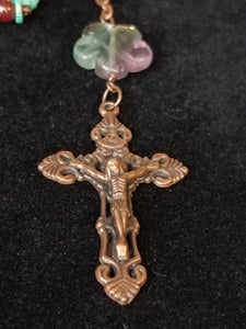 Eternal love Garnet Rosary