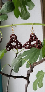 Celtic  trinity knot earrings