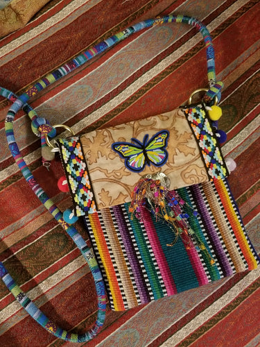 Boho tribal bag purse pouch