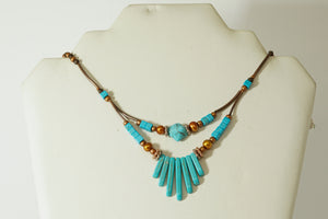 Healing turquoise beauty necklace