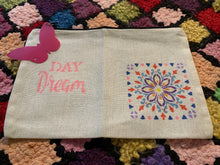 Handpainted 7th tradition slogan bags