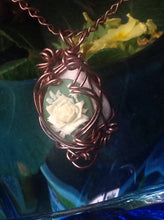 Great Lakes Seaglass Wirewrap cameo