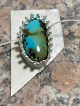 Royston high quality turquoise smithed ring