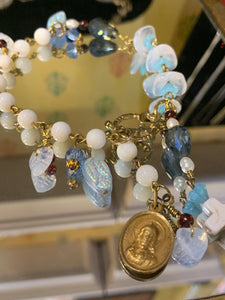 Lmtd ed T.R.Jackson Bridal Rosary  bracelet