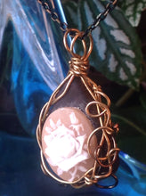 Great Lakes Seaglass Wirewrap cameo