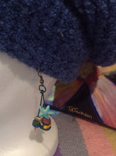 Retro dolphin earrings